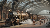 Steampunk Szene 3