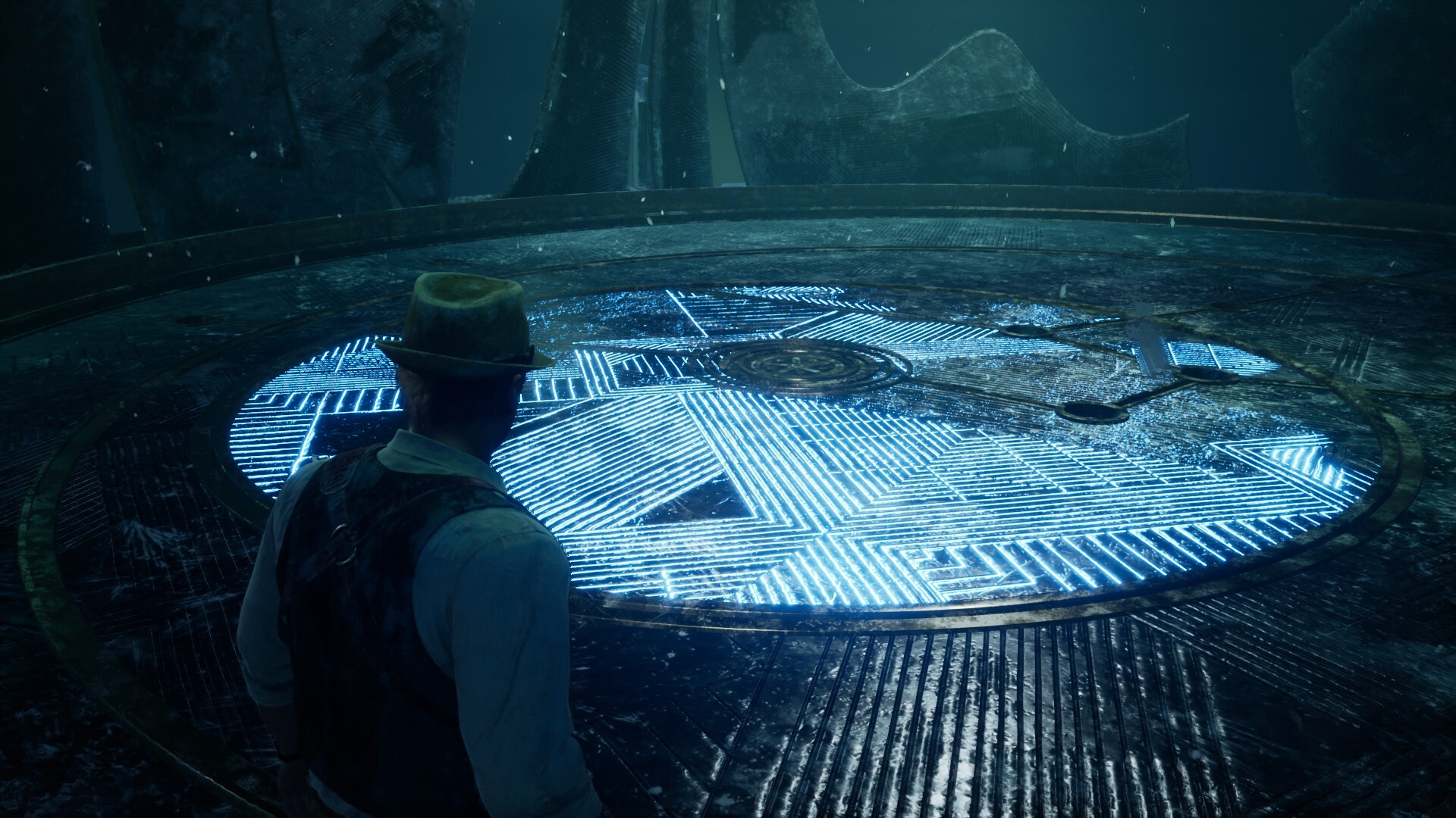 Ein kryptisches Rätsel in Alone in the Dark, bei dem die Zahnräder im Kopf des Spielers förmlich heißlaufen müssen