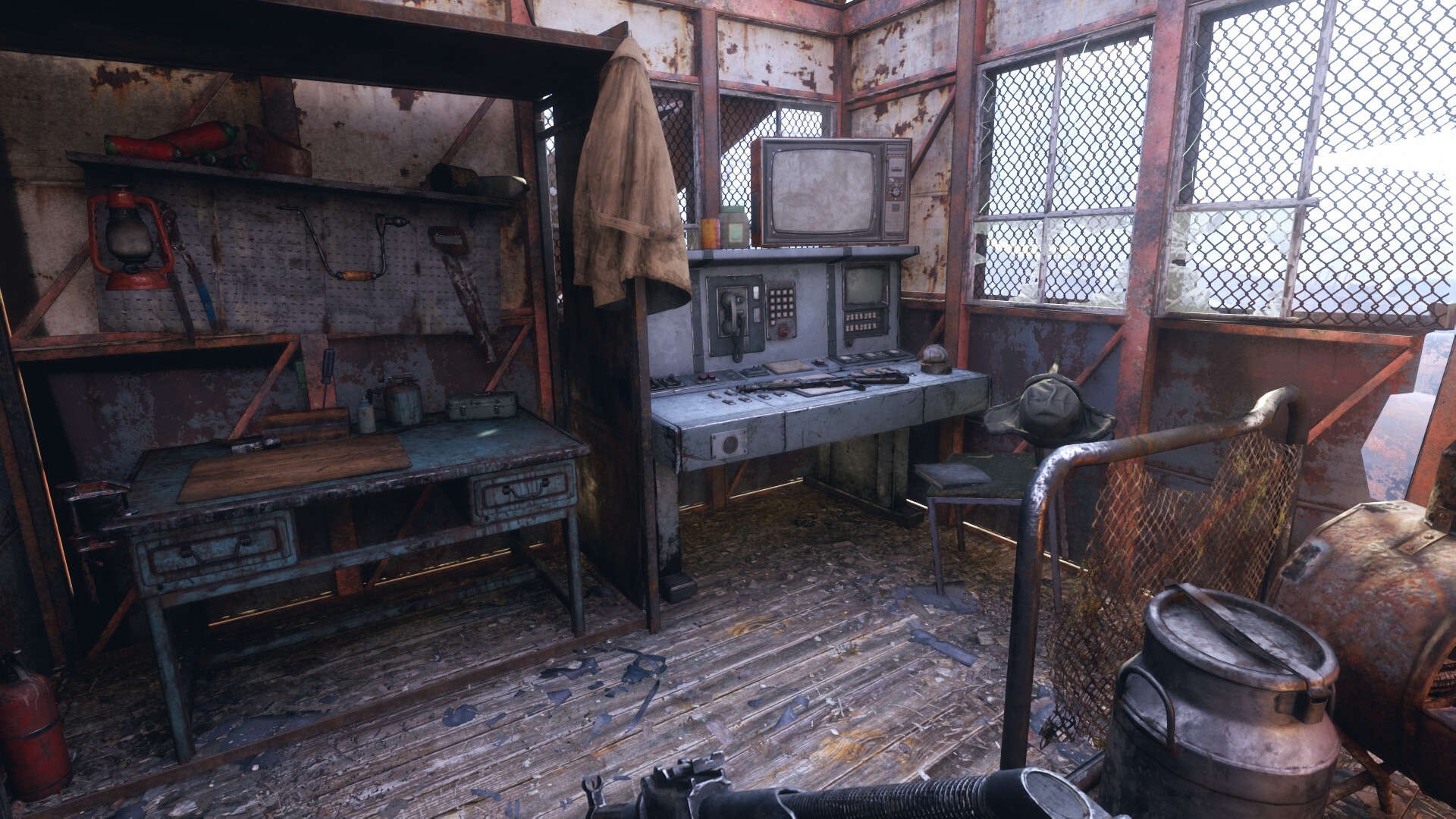 Das dreckige und rostige Interface von Exodus
