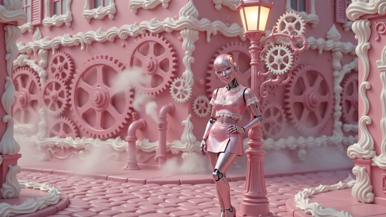 Emotionen im Pink Wonderland: Ekstase und mechanische KĂŒhle dicht beieinander